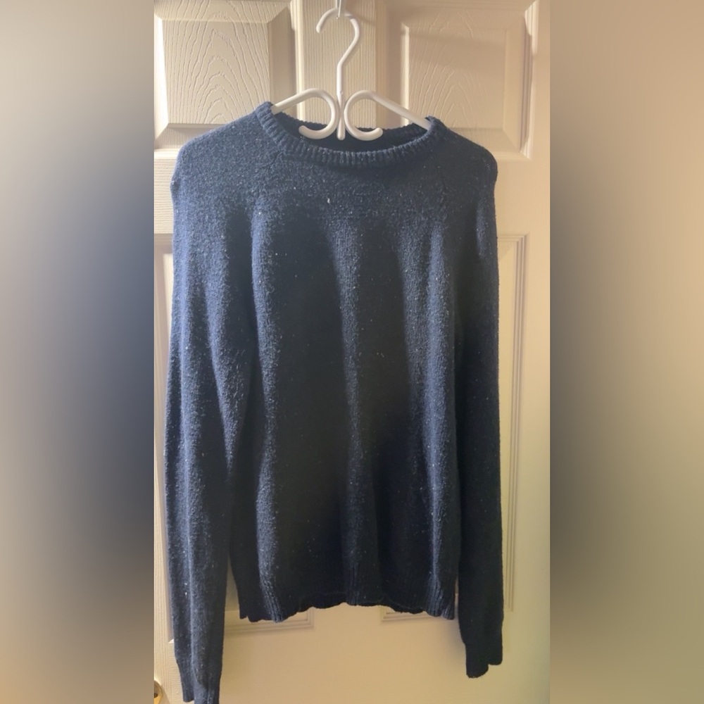 American Eagle Outfitters Black Wool Sweater- Size Medium (Unisex)